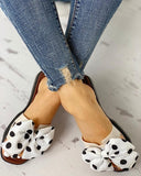 Bow Sandals