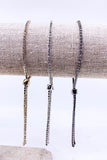 Rhinestone Pull Bracelet