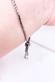 Rhinestone Pull Bracelet