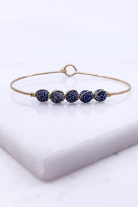 Wrapped Stone Bracelet