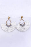 Chevron Tassel Earrings