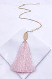 Spring Tassel Necklace