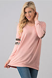 Terri Leopard Stripe Top