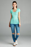 The Scoop Neck Tee