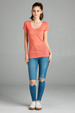 The Scoop Neck Tee