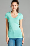 The Scoop Neck Tee