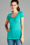 The Scoop Neck Tee