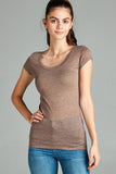 The Scoop Neck Tee
