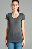 The Scoop Neck Tee