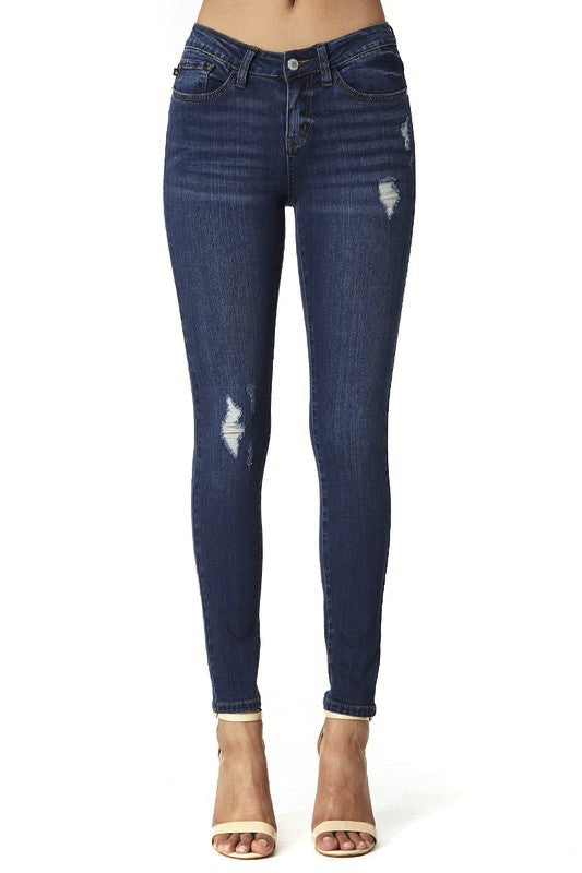 Distressed Skinny Jeans