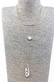 Druzy Layered Necklace