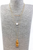 Druzy Layered Necklace
