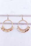 Beaded Hoop Earrings