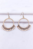 Beaded Hoop Earrings