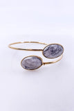 Stone Cuff Bracelet