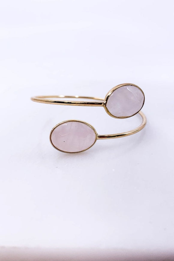 Stone Cuff Bracelet