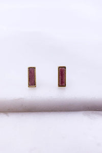 Dainty Stone Earrings