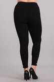 Lace Up Plus Legging