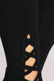 Lace Up Plus Legging