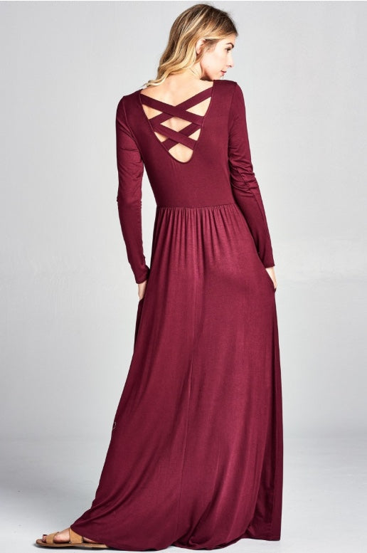 The Criss Cross Maxi