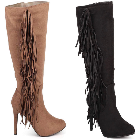Out West Fringe Boots