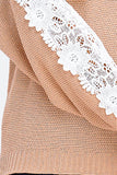 Blushing Lace Sweater