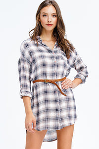 Dixie Plaid Tunic
