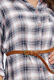 Dixie Plaid Tunic
